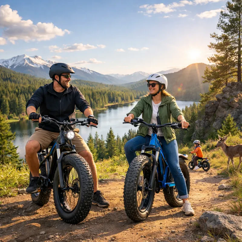 Explore the thrill of riding on any terrain with confidence and comfort