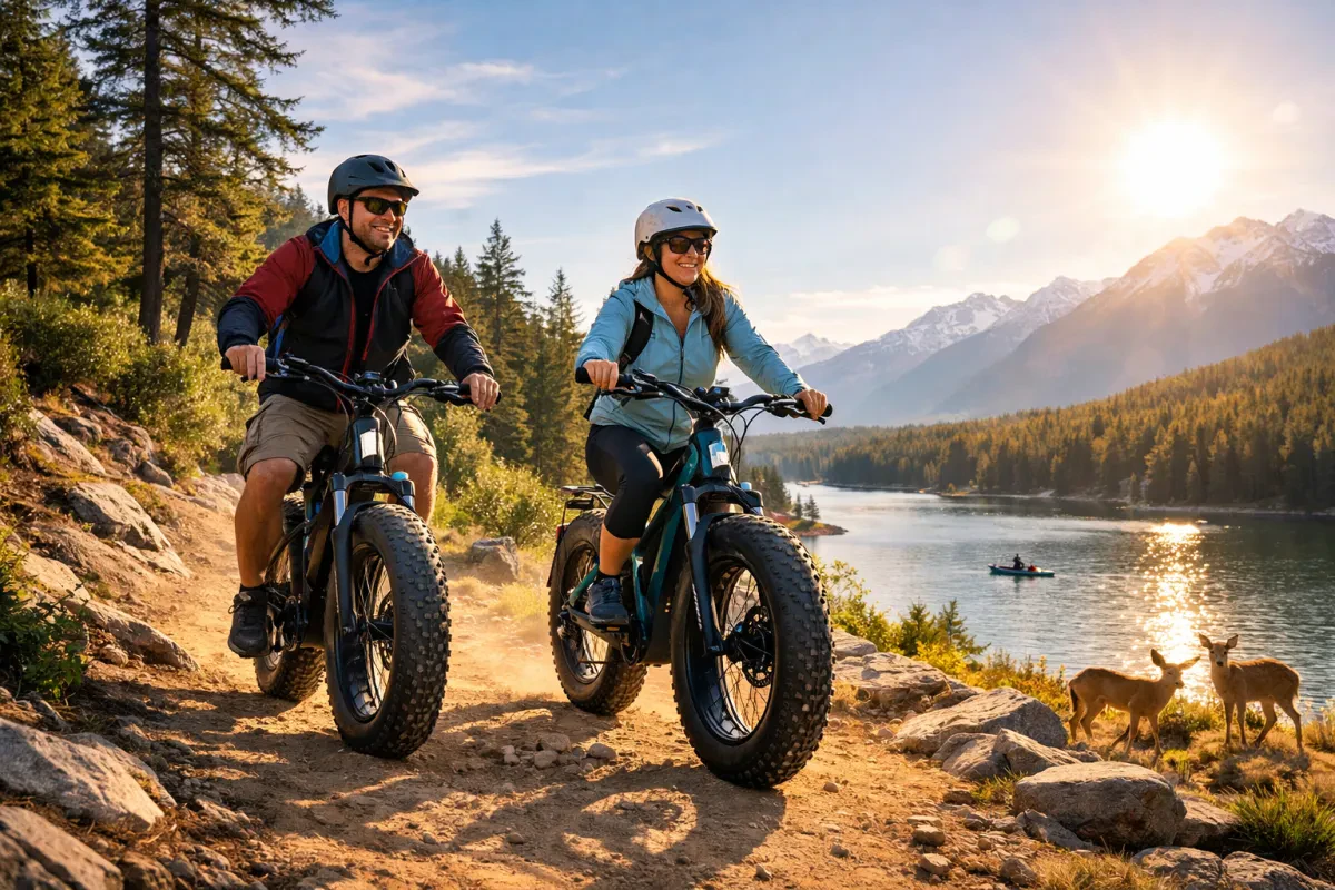 Safe and Fun Fat Tire Electric Bikes