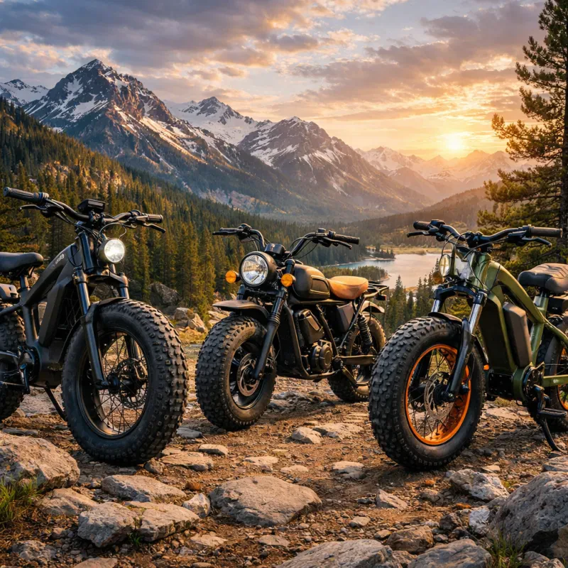 Explore exciting options for fat tire electric bikes that stand out from the crowd