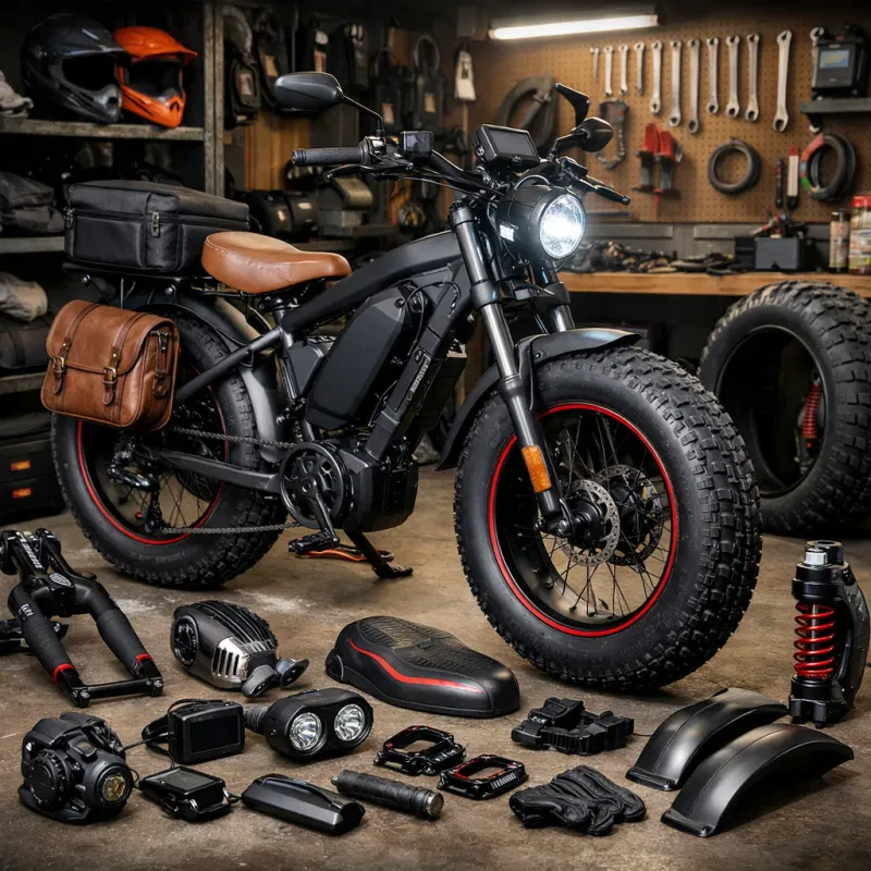 Explore the best ways to make your fat tire electric bike truly yours
