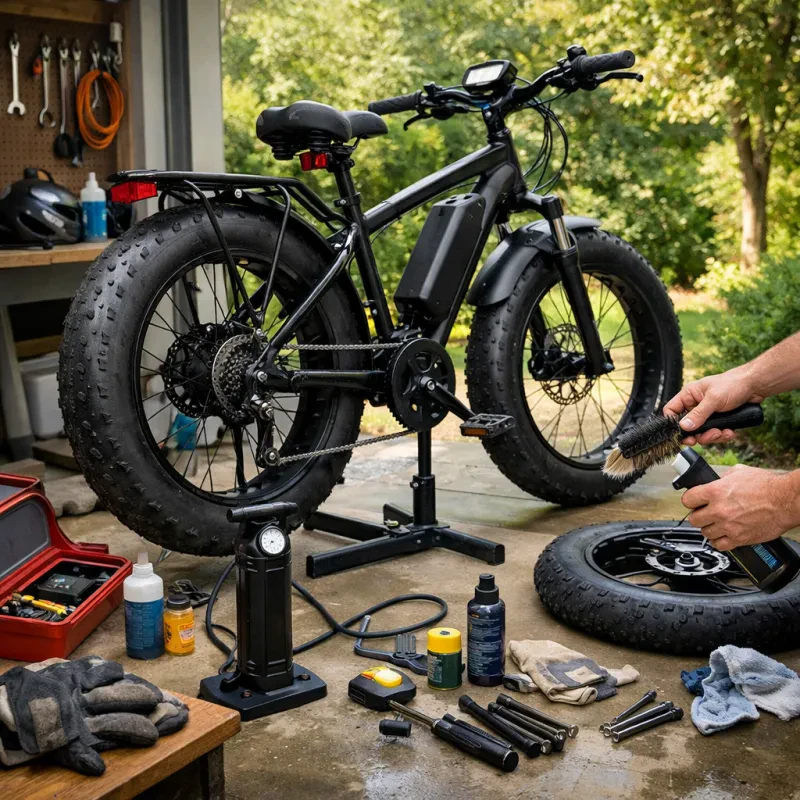 Simple ways to keep your fat tire e-bike in top shape