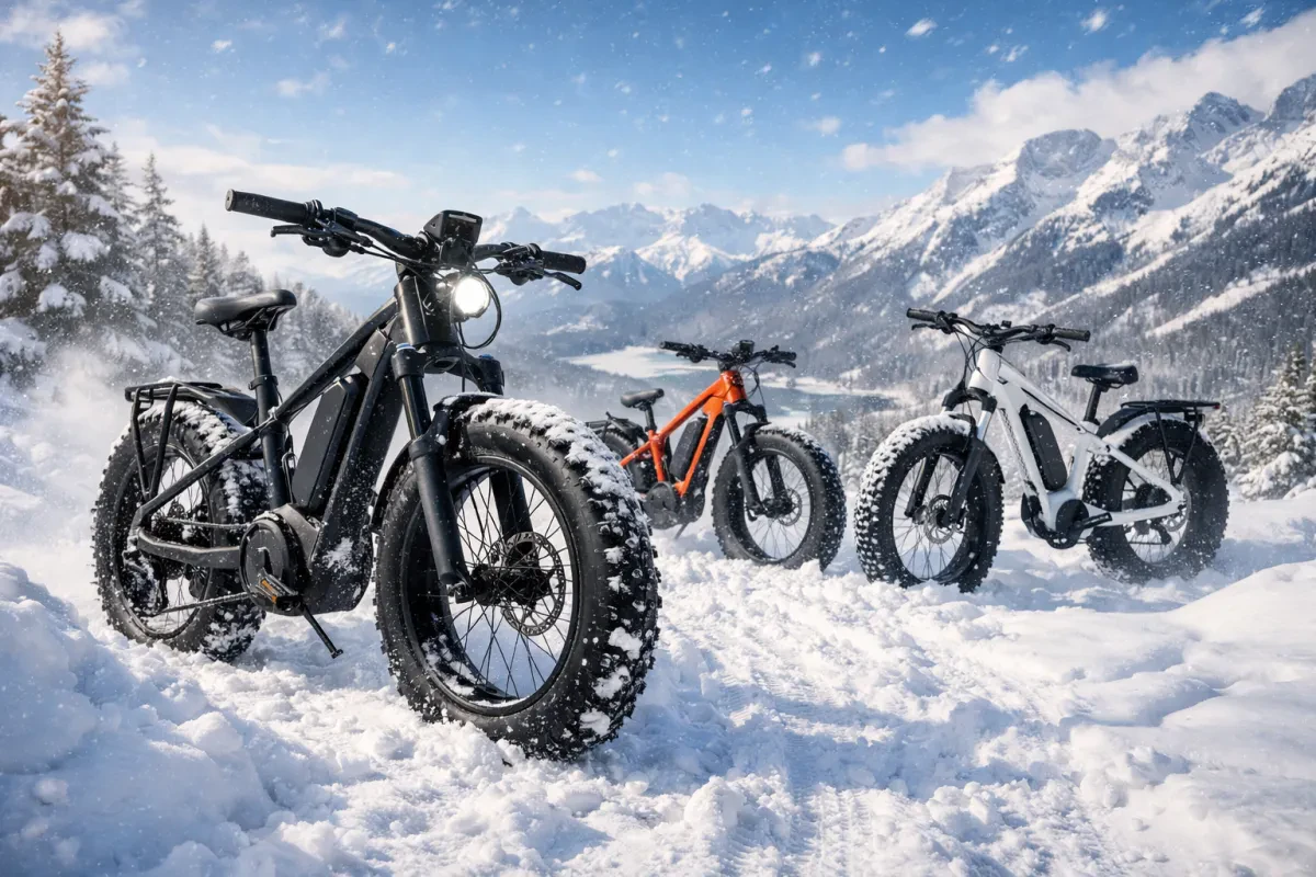 Top Electric Fat Tire Bikes For Snow