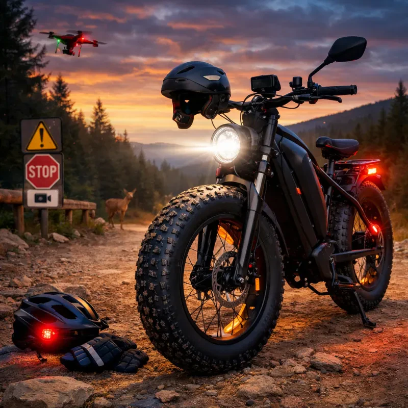Must-Know Safety Features for Fat Tire E Bikes