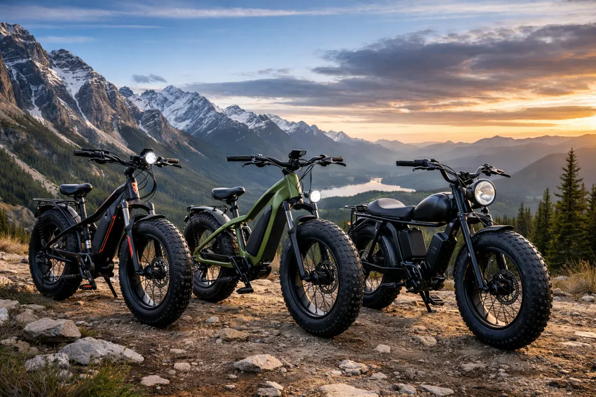 Top Fat Tire E Bikes Comparison Chart