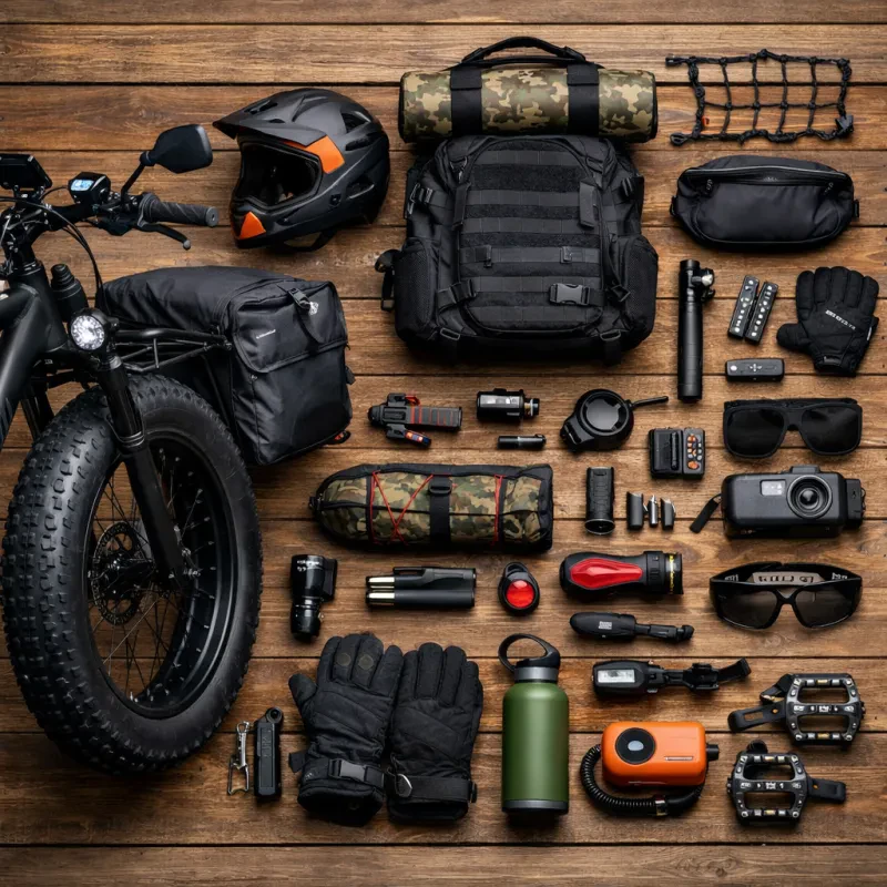 Must-have gear to enhance your fat tire e biking experience