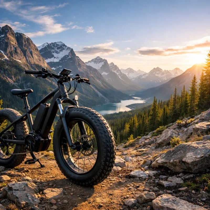 Explore rugged trails with confidence on these fat tire e-bikes that take your mountain adventures to the next level
