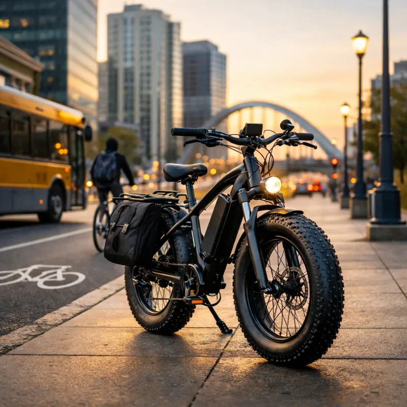 Discover the benefits of fat tire e bikes for your daily commute