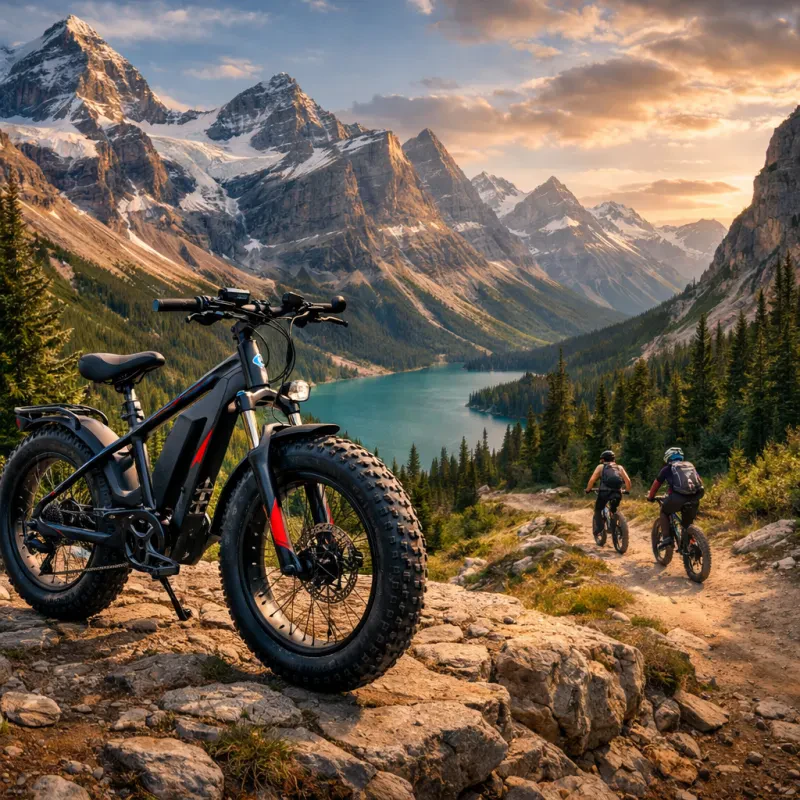 Explore the great outdoors with tough fat tire e-bikes designed for your wildest adventures