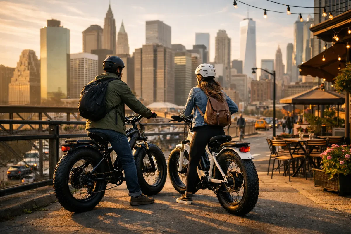 Discover Fat Tire E Bikes For City Exploration