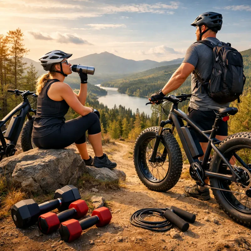 Explore how fat tire e-bikes can boost your fitness routine and make workouts fun