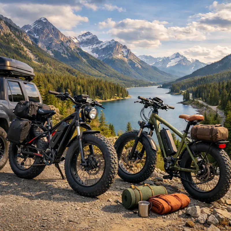 Explore the thrill of hitting the open road with the perfect fat tire e bike for your next adventure