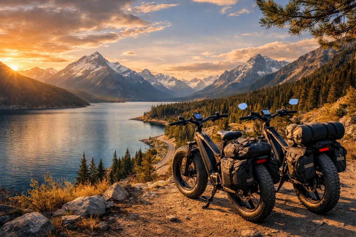 Fat Tire E Bikes For Road Trips Adventure