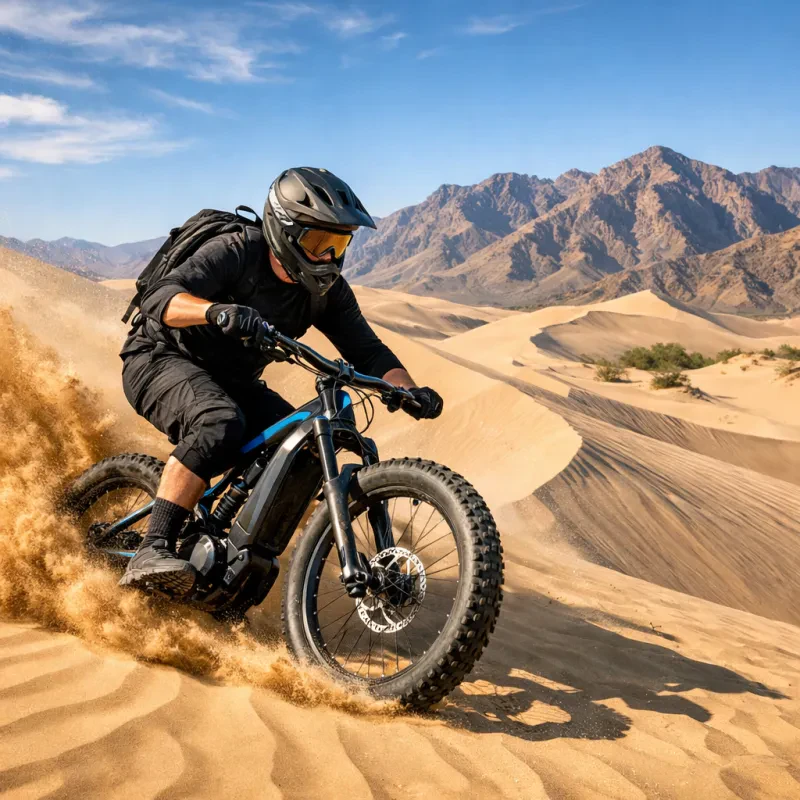 Explore the thrill of riding on sandy trails and unleash your adventurous spirit