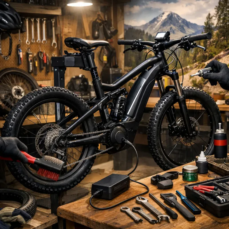 Keep Your Mountain E Bike in Top Shape with These Simple Maintenance Tips
