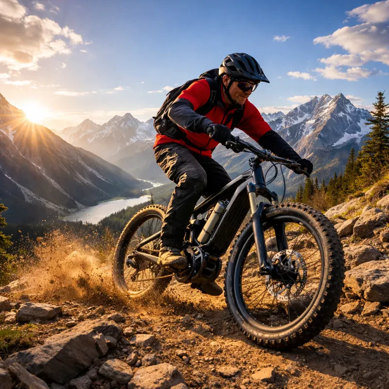 Experience the thrill of off-road adventures with e-bikes designed for all terrains