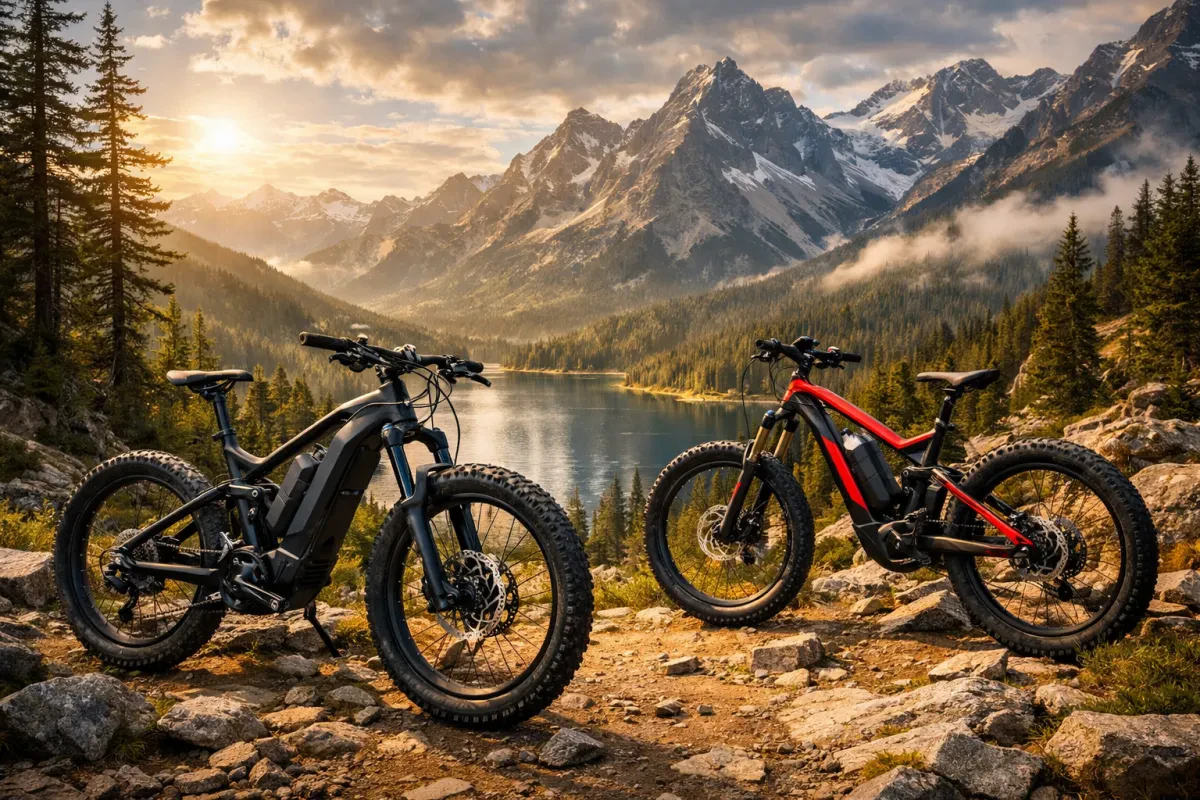 Top Electric Mountain Bikes With Suspension for Adventure