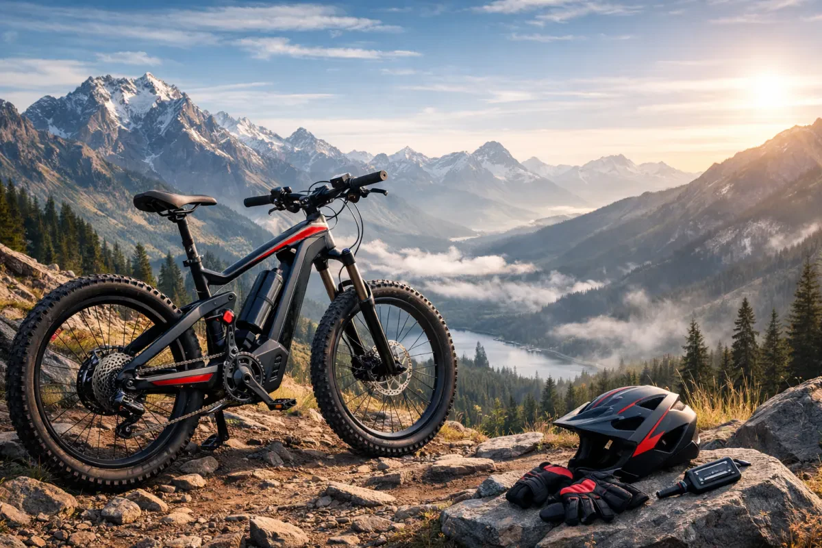 Explore Mountain E Bikes With Customizable Features