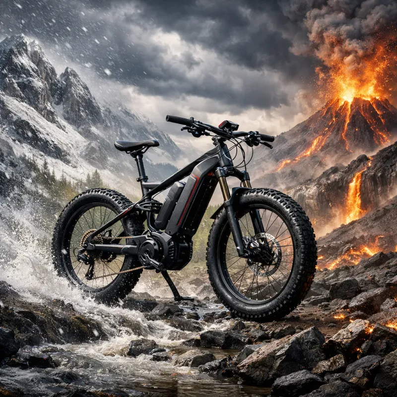 Take on tough trails and rough weather with confidence and ease