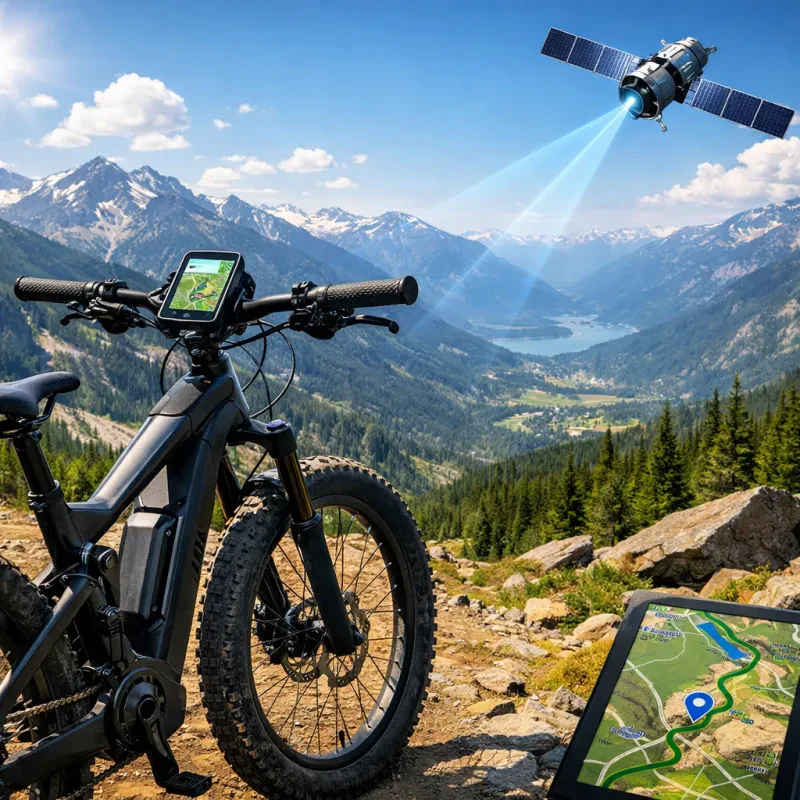 Discover the joy of riding electric mountain bikes with GPS features