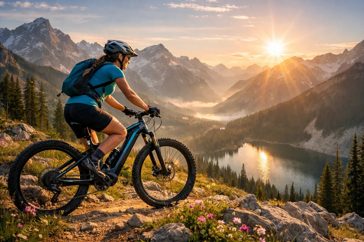 Lightweight E Mountain Bikes For Women That Shine