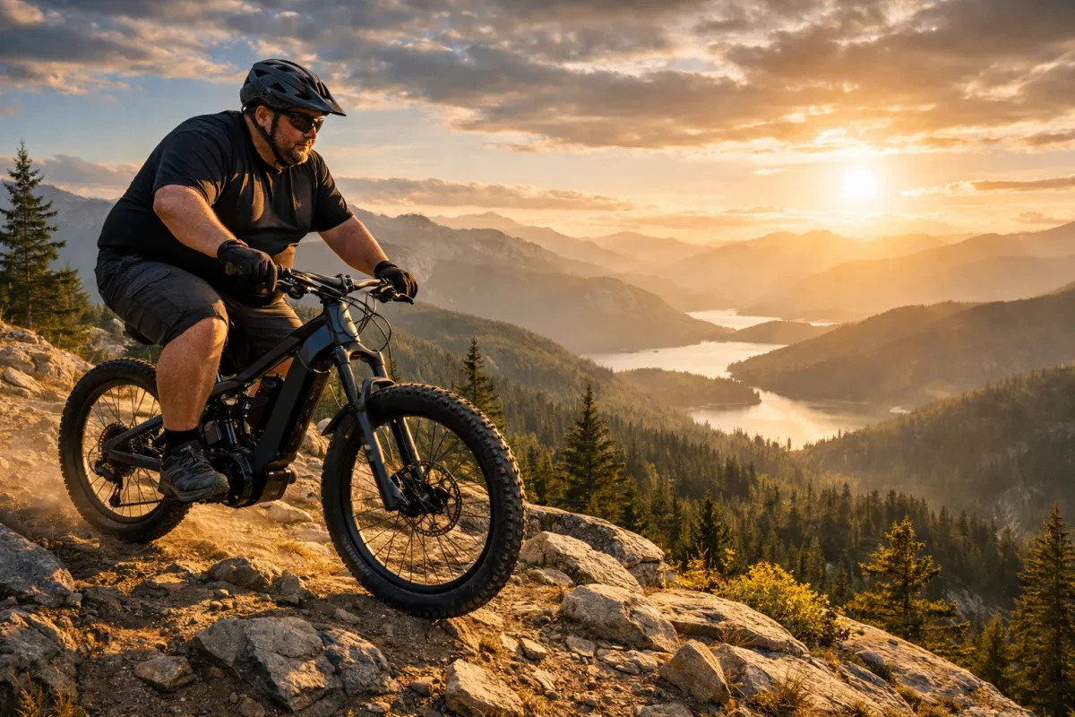 E Mountain Bikes For Heavy Riders Made Easy