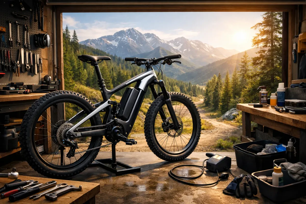 E Mountain Bikes With Easy Maintenance Made Simple