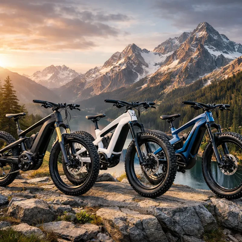 Discover trendy electric mountain bikes that make a statement on the trails