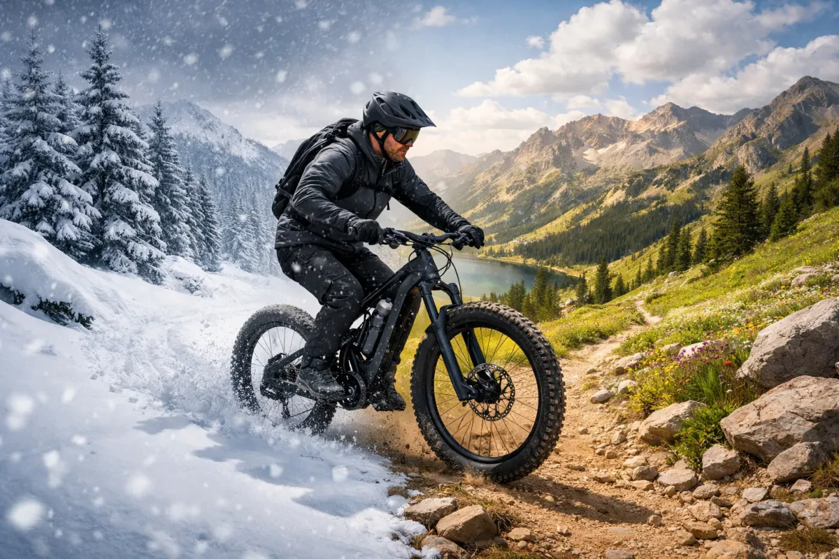 E Mountain Bikes For Year-Round Riding Made Easy