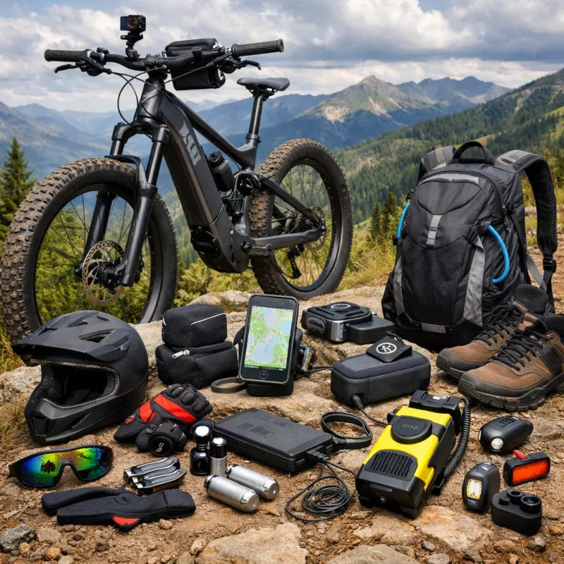 Cool Gear to Enhance Your E Mountain Biking Experience