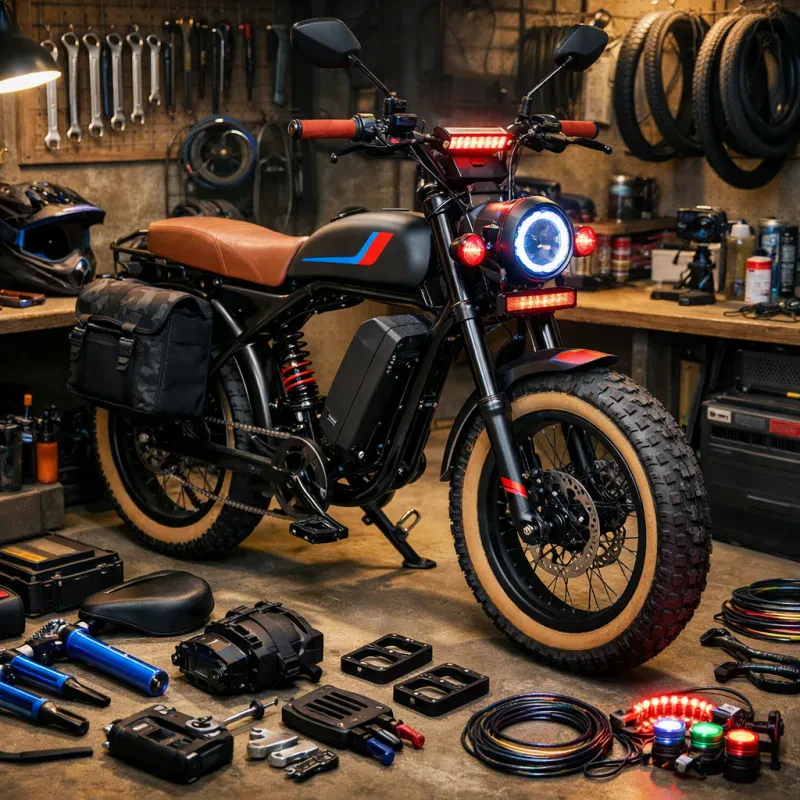 Make Your E Bike Uniquely Yours with Simple Upgrades and Personal Touches