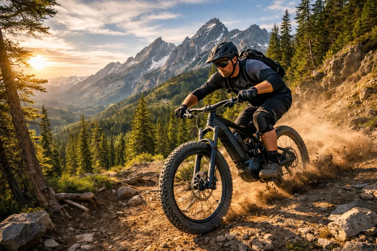 E Mountain Bikes For Trail Riding: Ride Smarter!