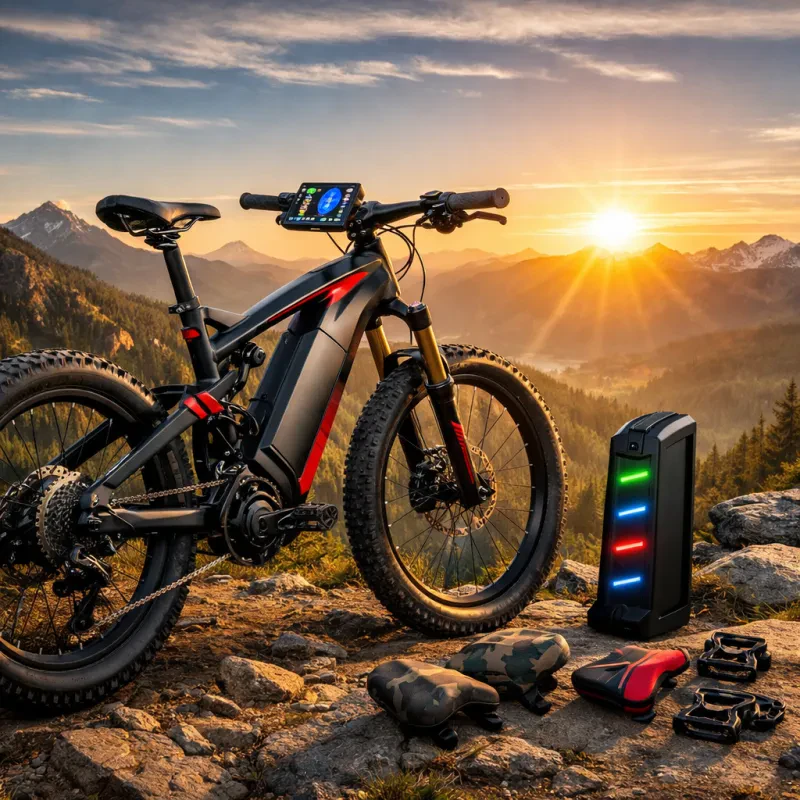 Discover the coolest electric mountain bikes that let you personalize your ride