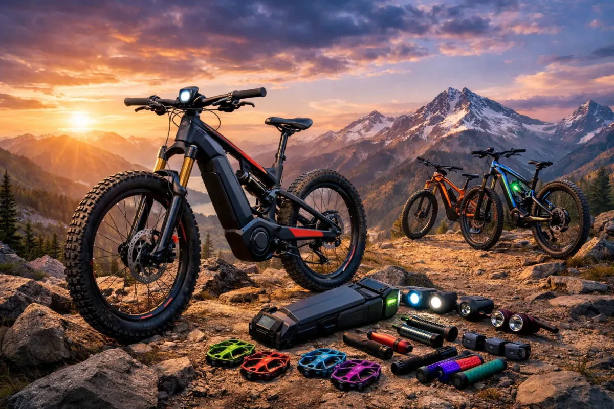 E Mountain Bikes With Customizable Features That Wow