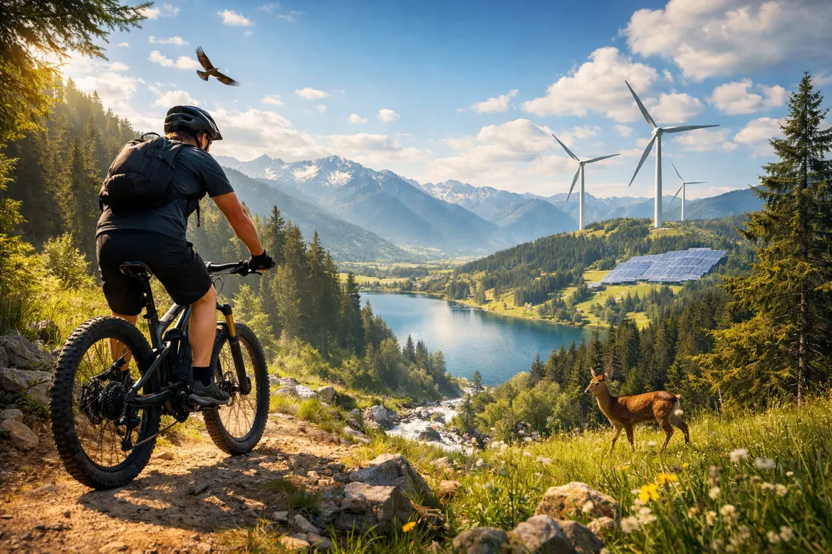 Discover Environmental Benefits Of E Mountain Bikes