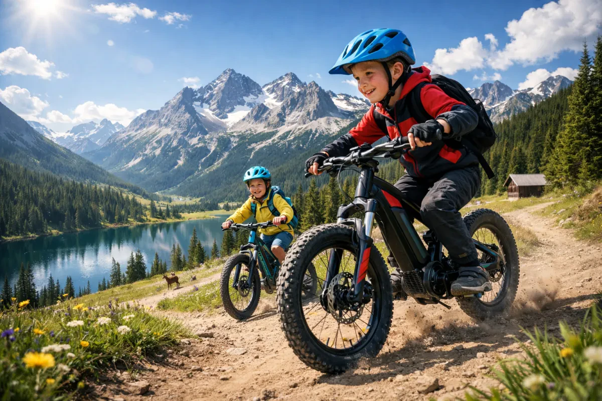 E Mountain Bikes For Children: Fun and Freedom