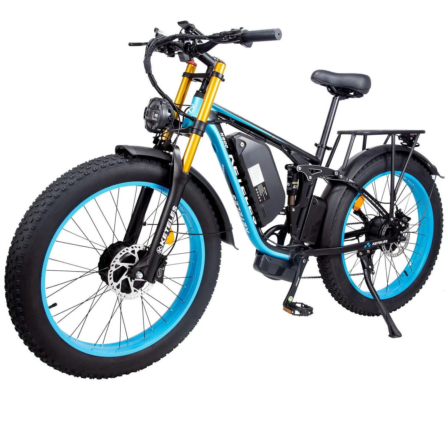 Discover the K800 Electric Bike: Powerful Dual Motors, Extended Battery Life