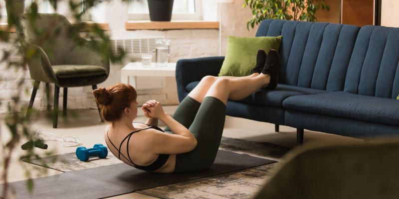 Simple ways to keep your fitness goals on track at home