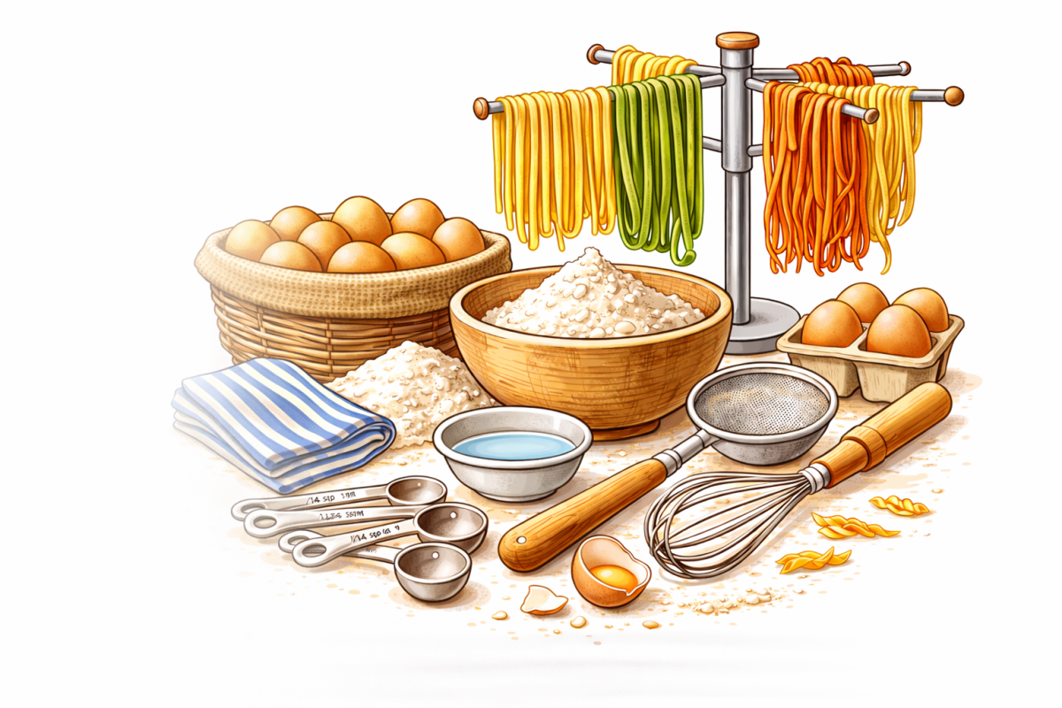 How to make pasta without a pasta maker