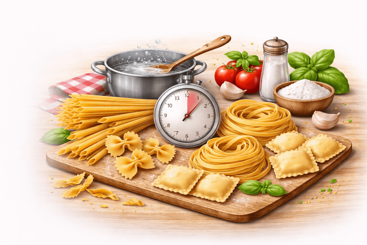 How Long Do Different Pastas Take to Cook?