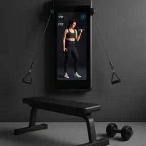 Get fit at home with the latest smart gym gear that makes working out fun and effective