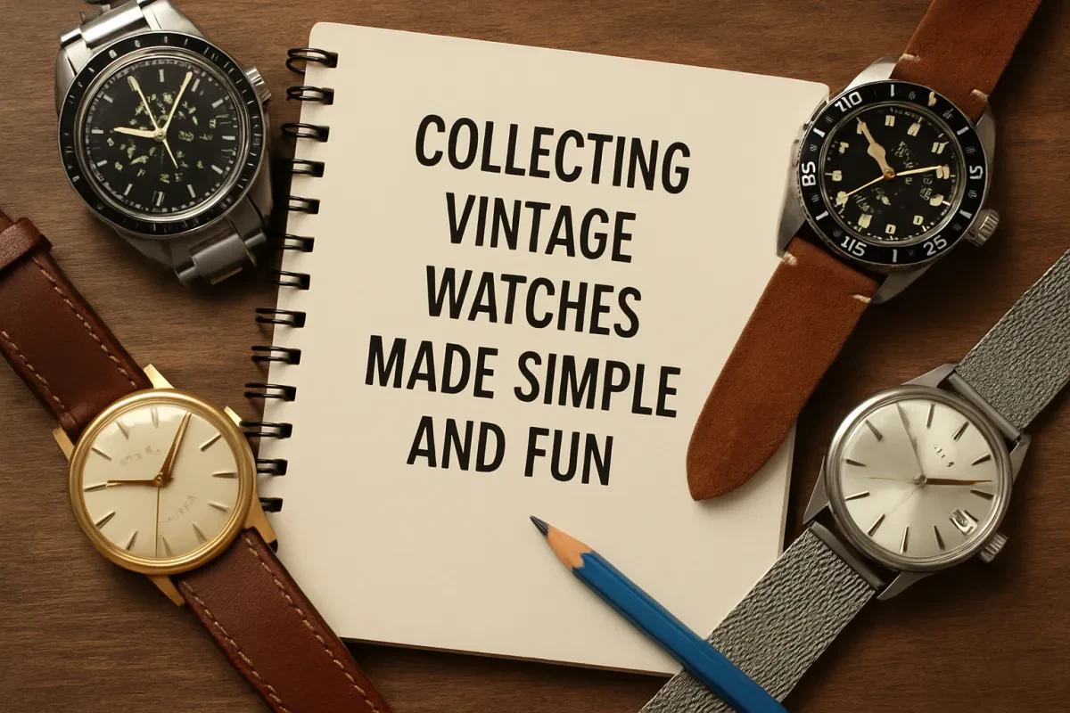 Collecting Vintage Watches Made Simple and Fun