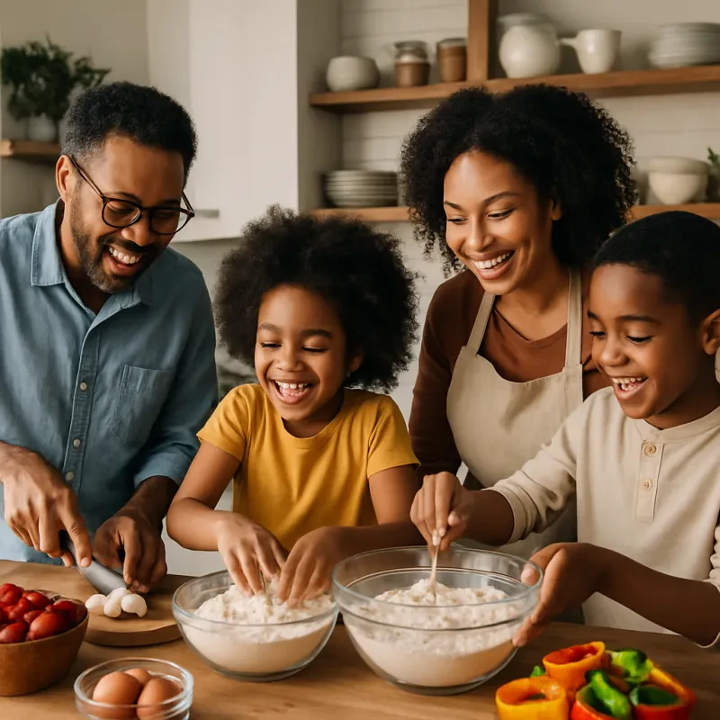 Fun Ways to Get Everyone in the Kitchen Together