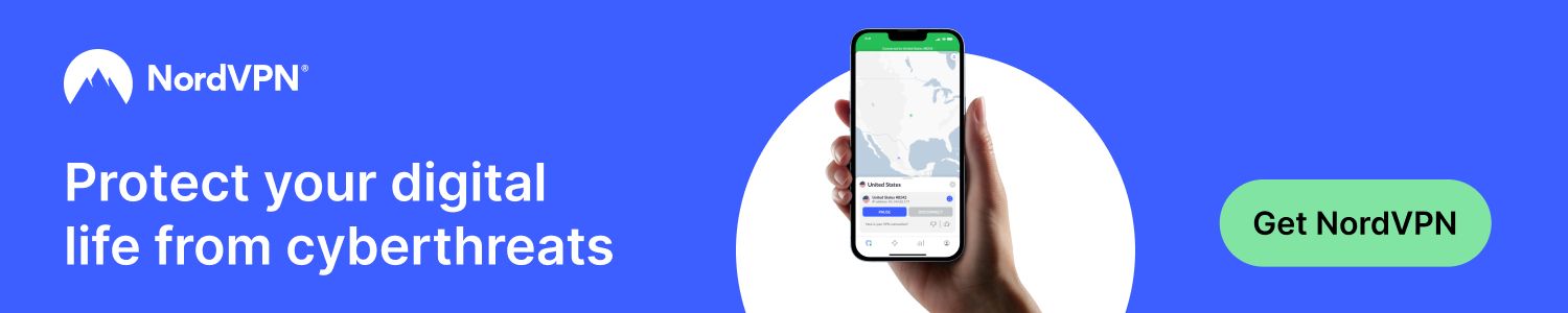NordVPN Purchase banner
