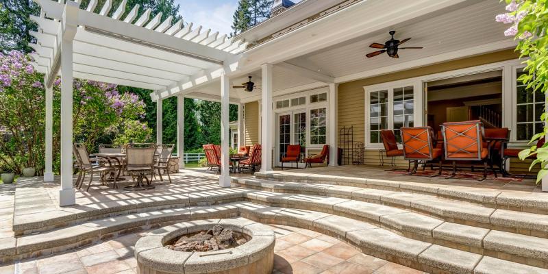 Get your outdoor space ready for sunny days and cozy nights