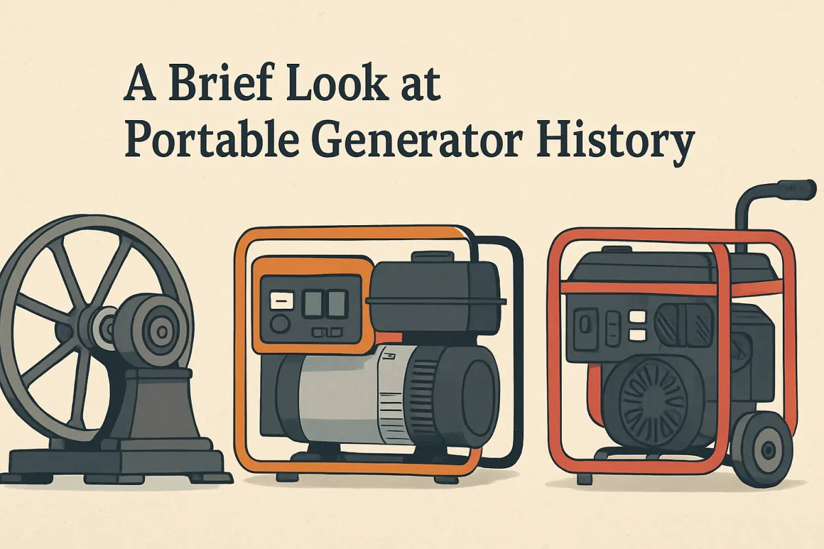 A Brief Look at Portable Generator History
