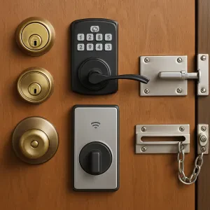 Find the right door locks that keep your home safe and secure