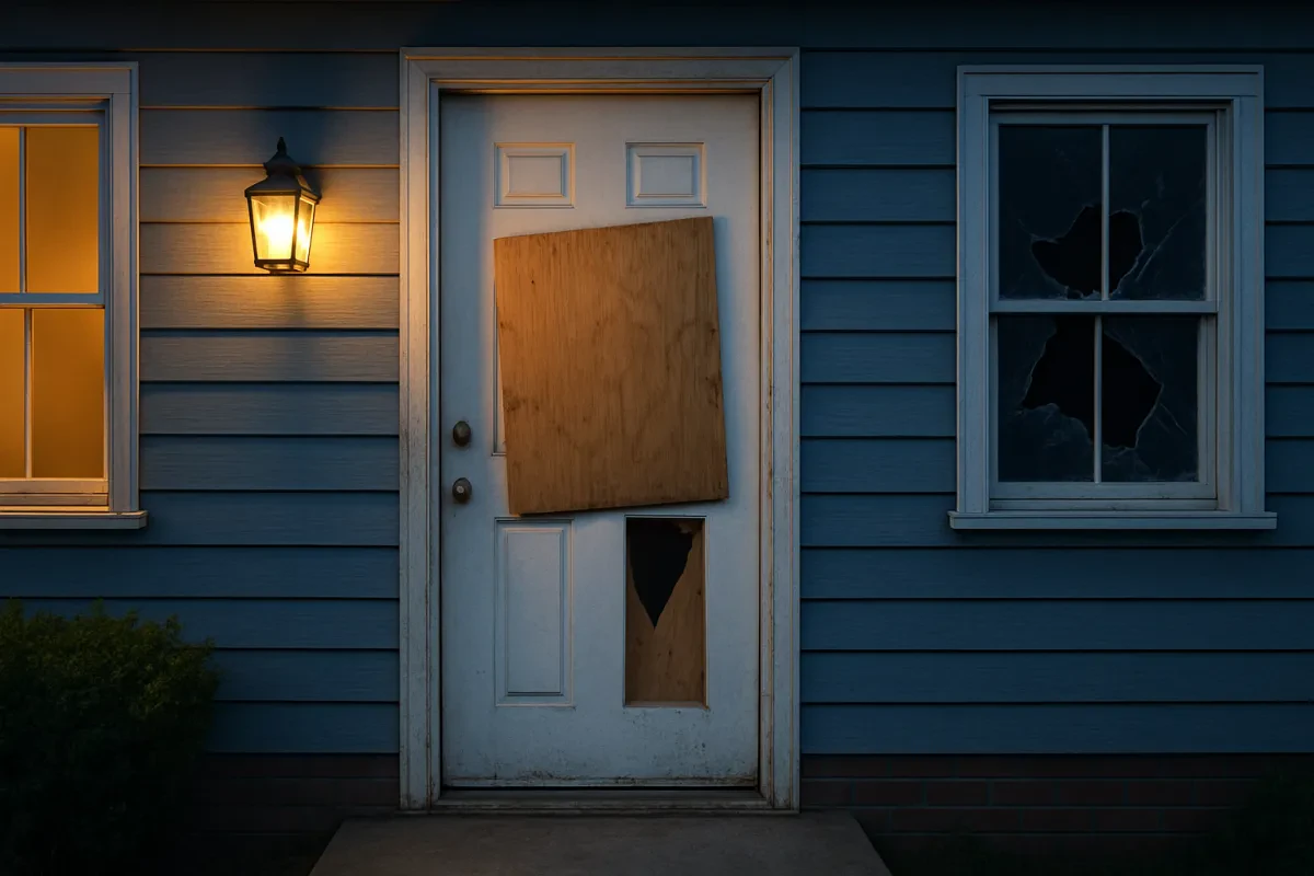 How To Fix A Broken Into House