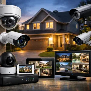 Find the right surveillance system to keep your home safe and sound