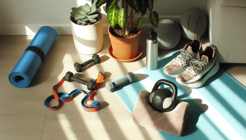 Create a worry-free space for your fitness routine at home