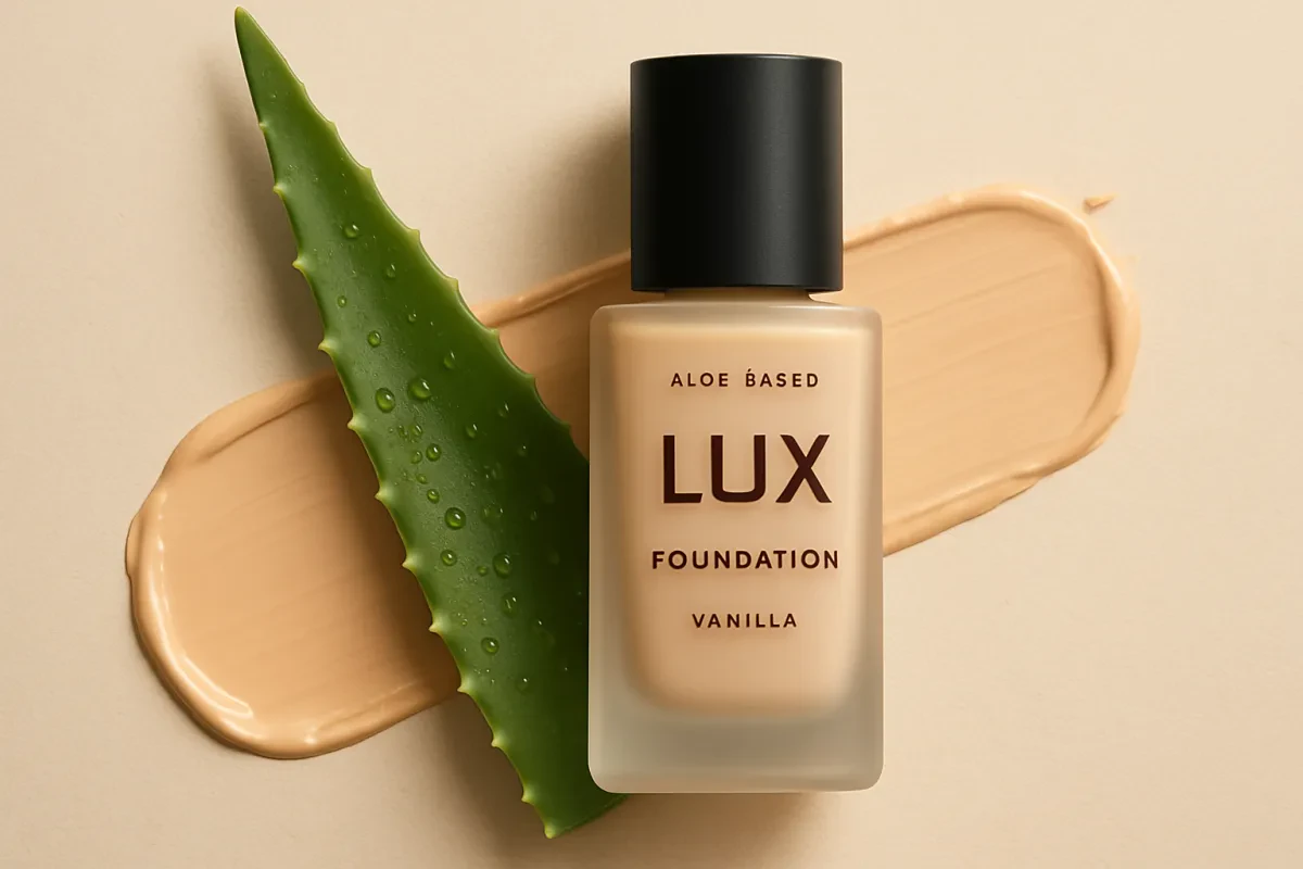 Flawless Finish with Aloe-Based LUX Foundation Vanilla